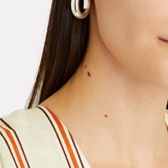 Penelope Double Hoop Earrings : Argento Vivo - Picture 4 of 8